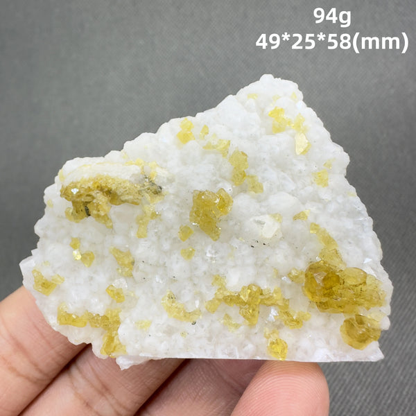 Yellow Barite Mineral Quartz-ToShay.org