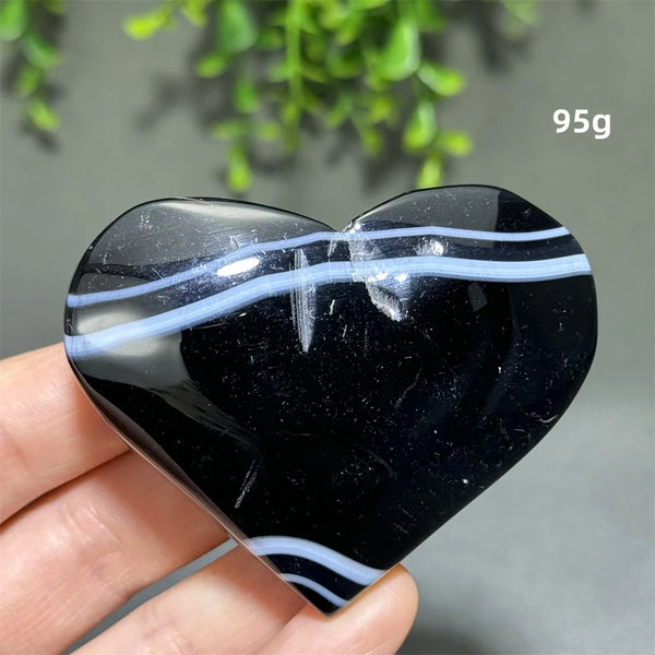 Black Agate Heart-ToShay.org