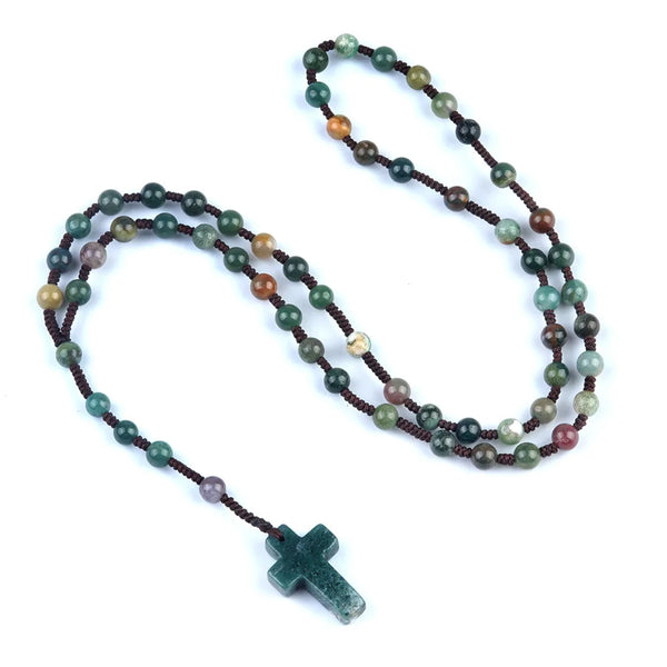 Mixed Crystal Bead Rosary-ToShay.org