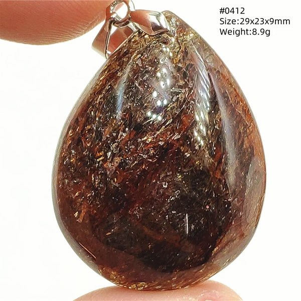 Black Rutilated Copper Quartz-ToShay.org