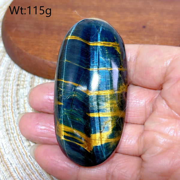 Blue Yellow Flash Tiger Eye-ToShay.org