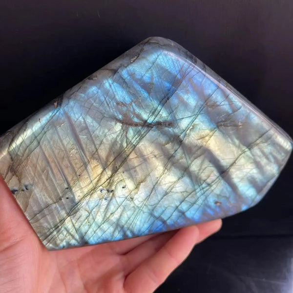 Blue Labradorite Flash Stone-ToShay.org