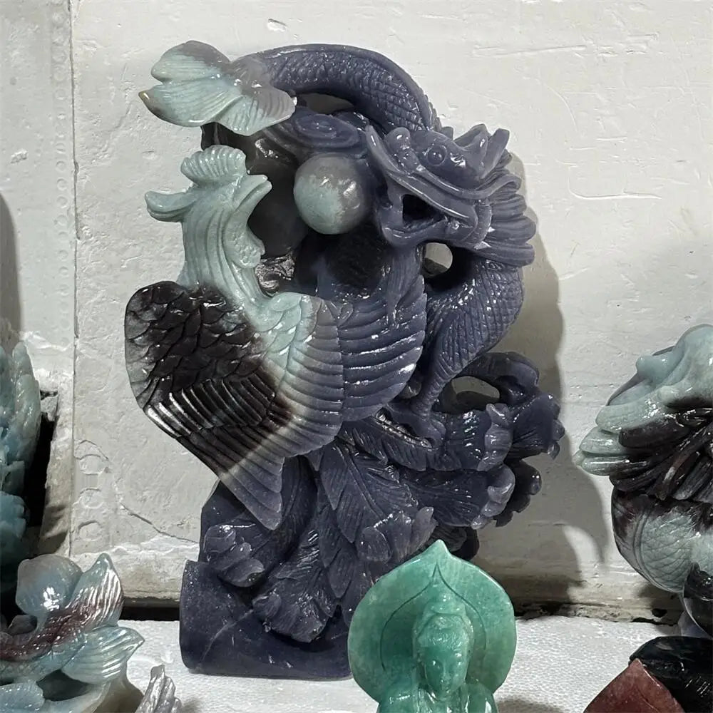 Blue Trolleite Dragon Phoenix-ToShay.org