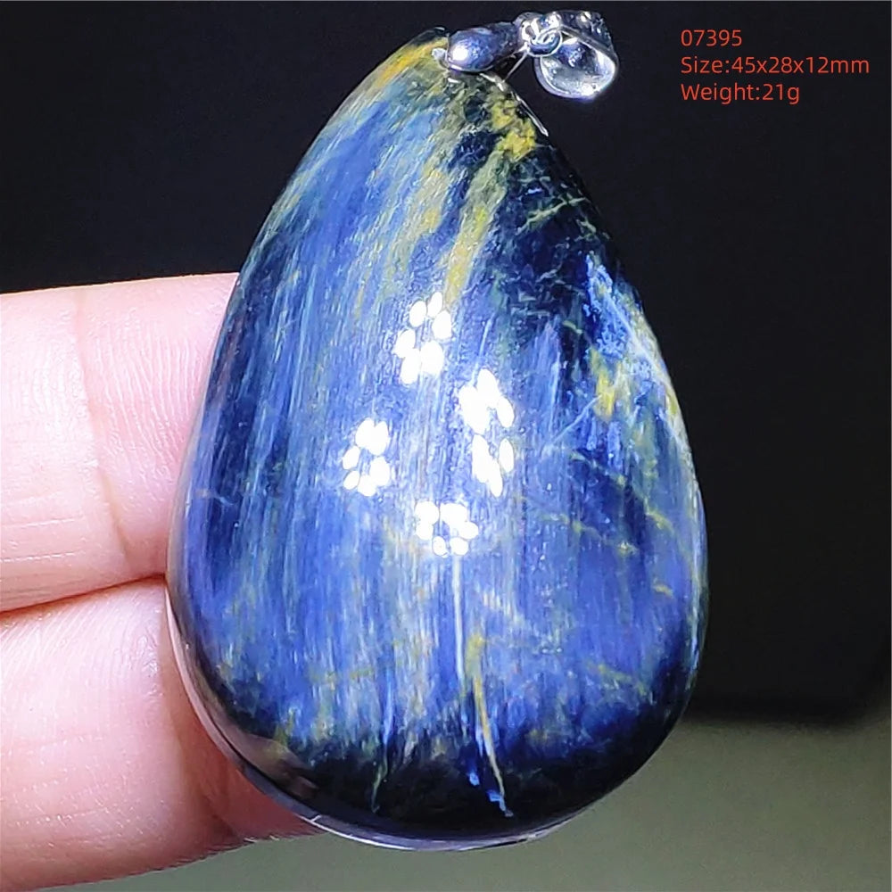 Blue Pietersite Pendant-ToShay.org