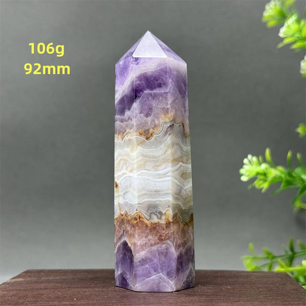 Purple Amethyst Wand-ToShay.org