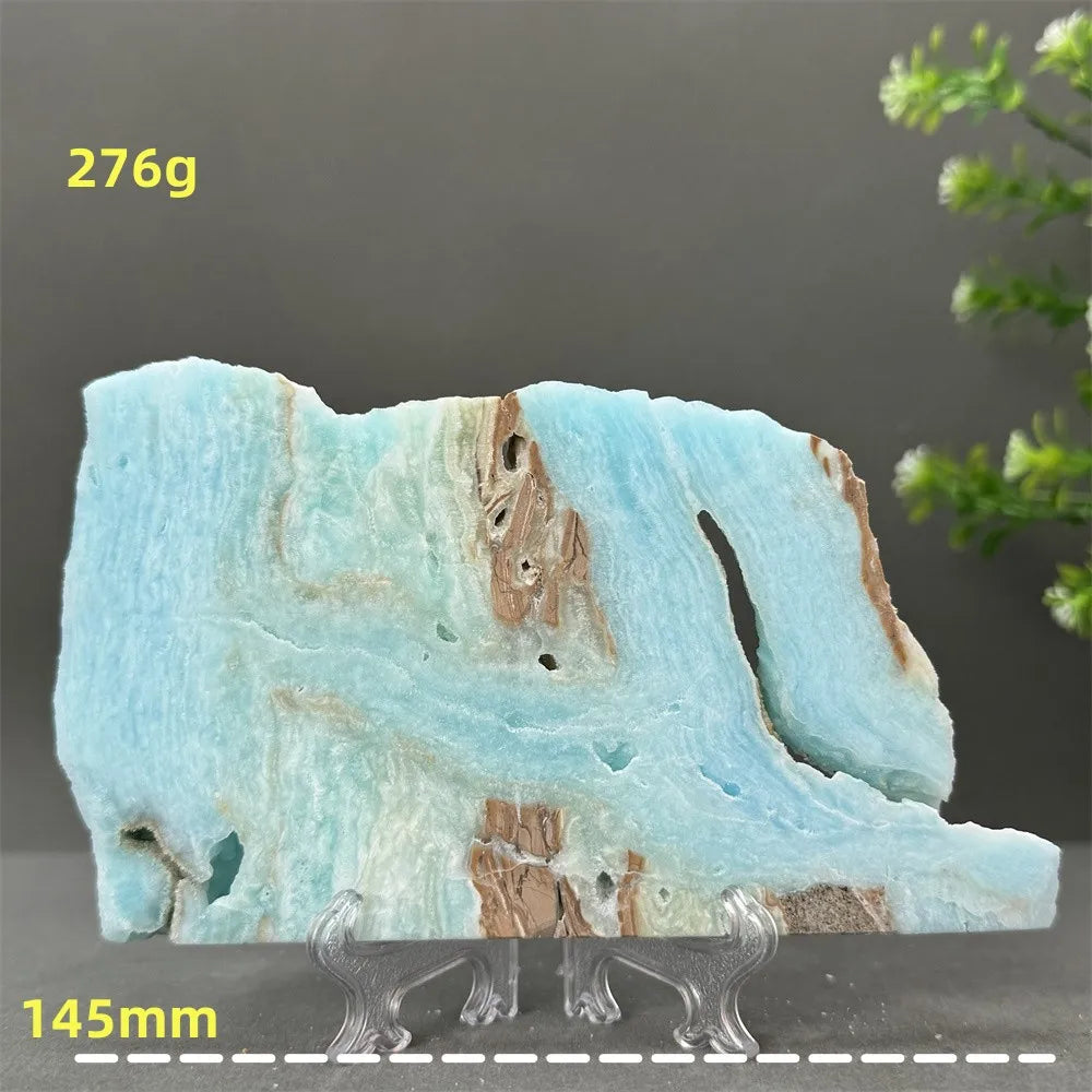 Blue Hemimorphite Mineral Quartz-ToShay.org