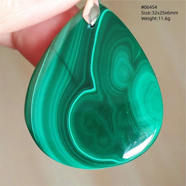 Green Malachite Pendant-ToShay.org