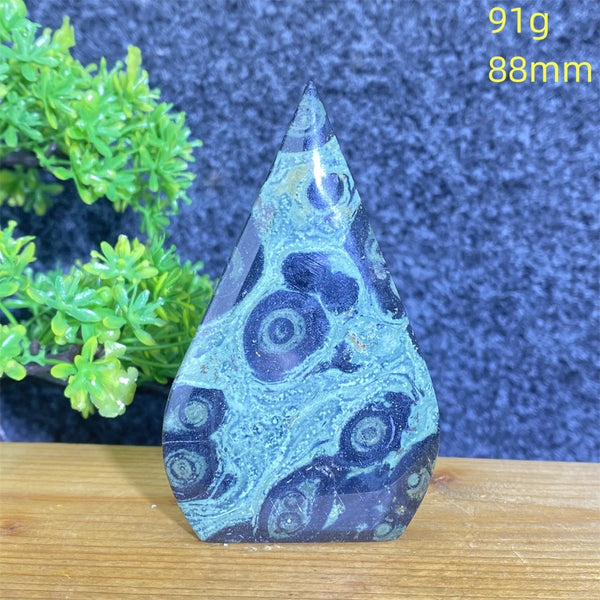 Blue Malachite Crystal Torch-ToShay.org