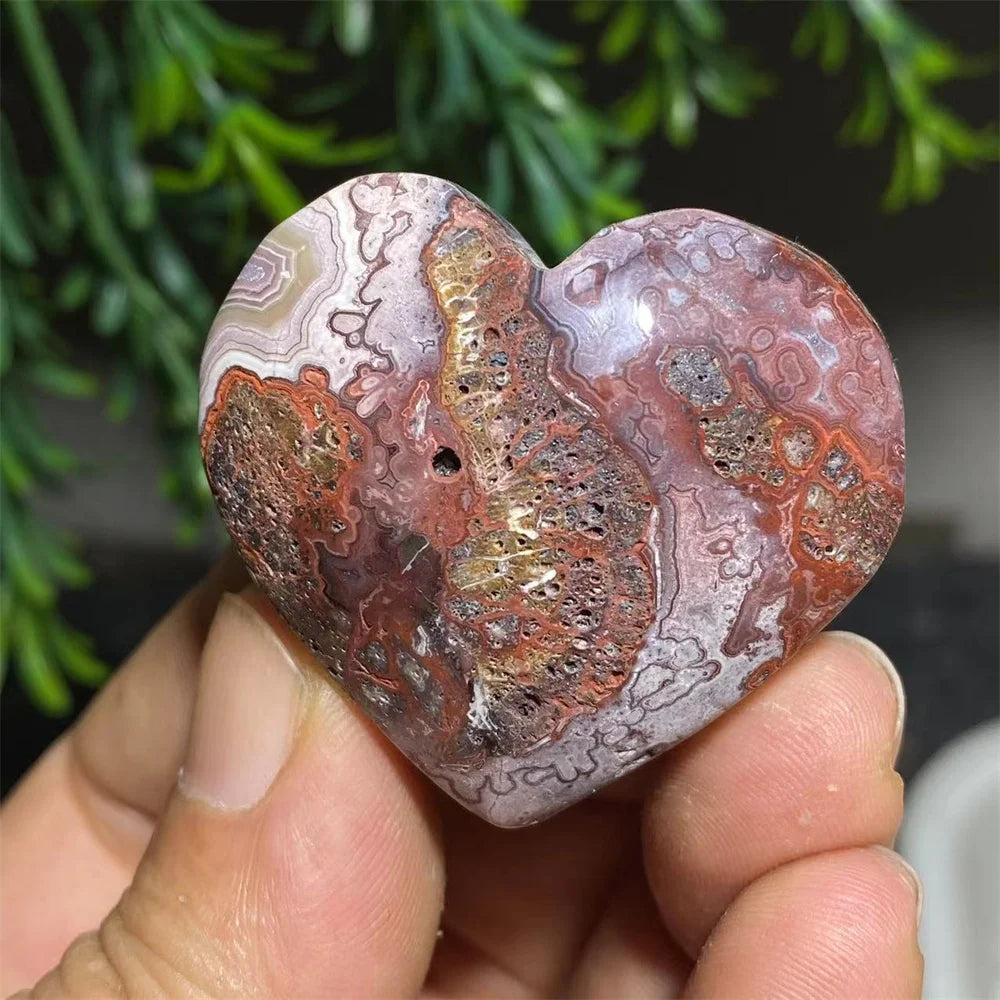 Red Agate Heart-ToShay.org