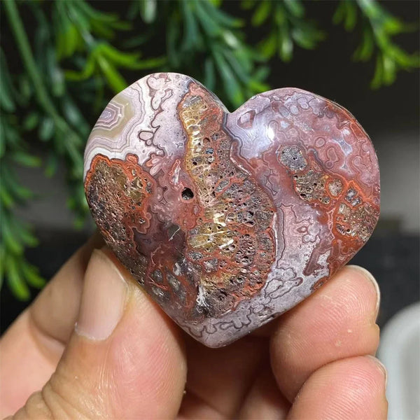 Red Agate Heart-ToShay.org
