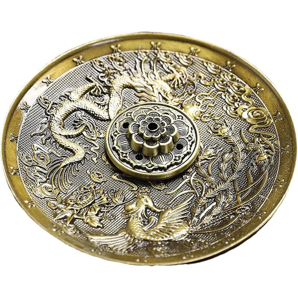 Dragon Phoenix Incense Tray-ToShay.org