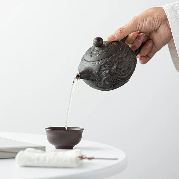 Yixing Purple Clay Tea Pot-ToShay.org