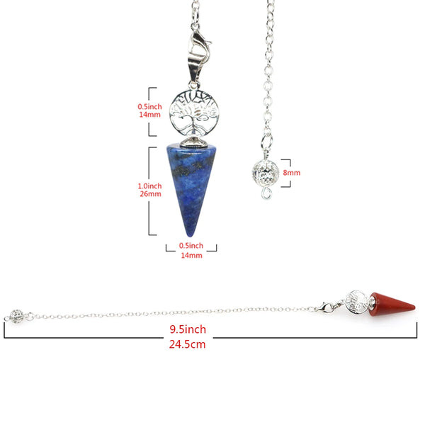 Crystal Dowsing Pendulum-ToShay.org