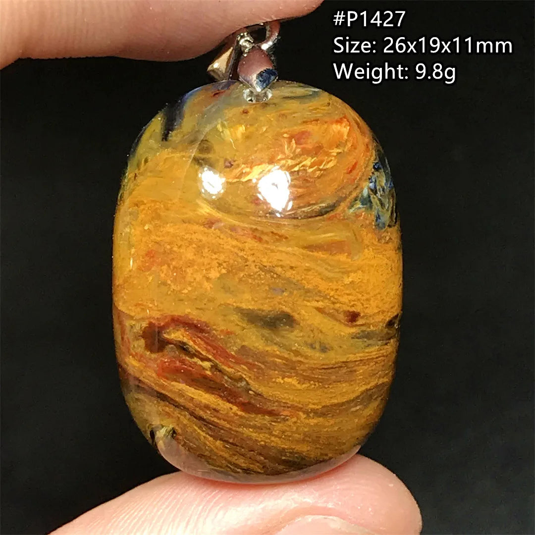 Blue Pietersite Pendant-ToShay.org