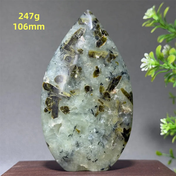 Green Grape Agate Torch-ToShay.org