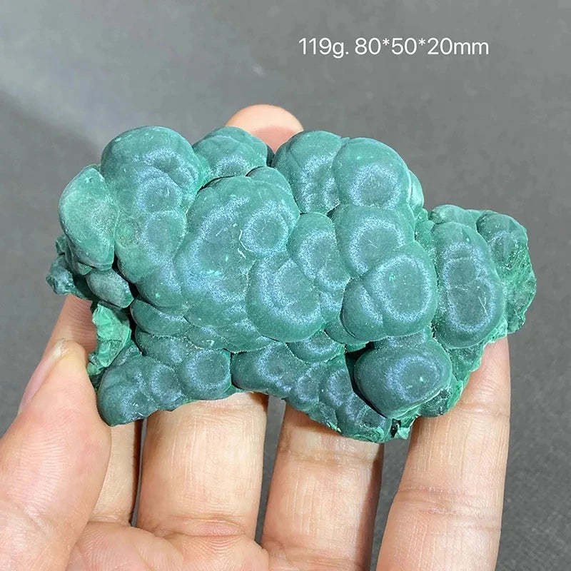 Green Malachite Crystal Slice-ToShay.org