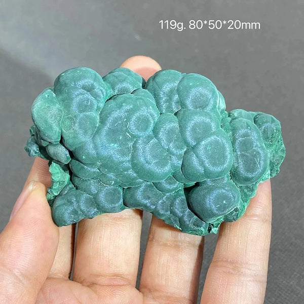 Green Malachite Crystal Slice-ToShay.org
