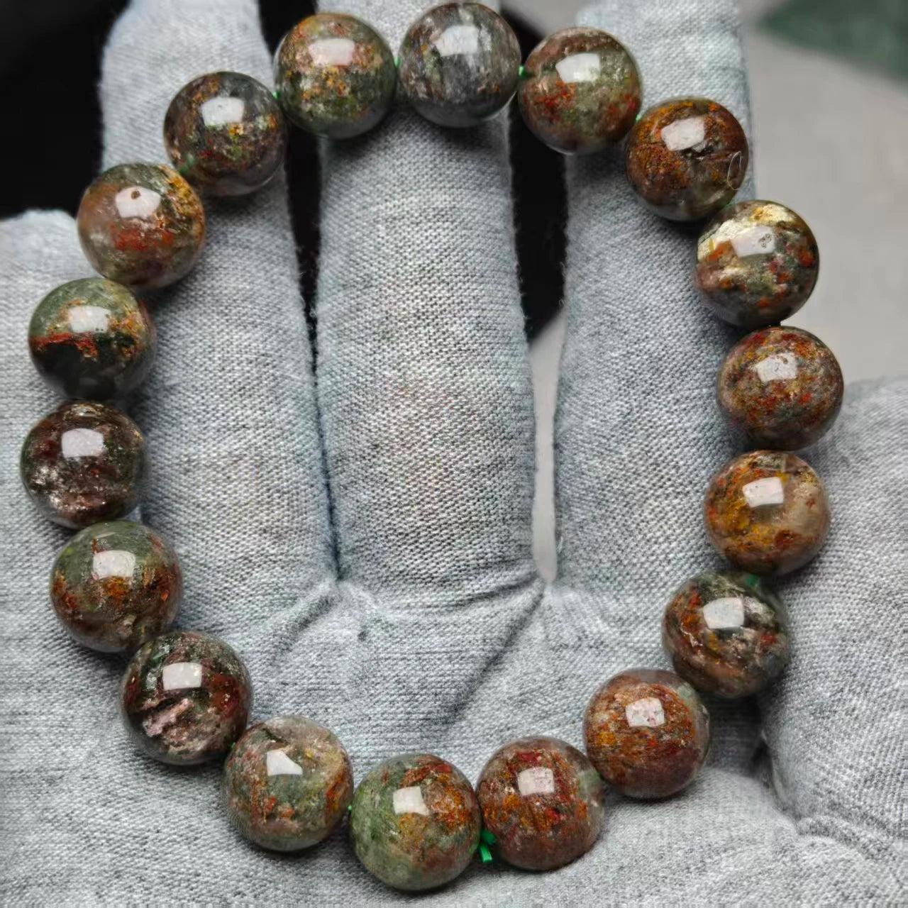 Green Phantom Quartz Bracelet-ToShay.org