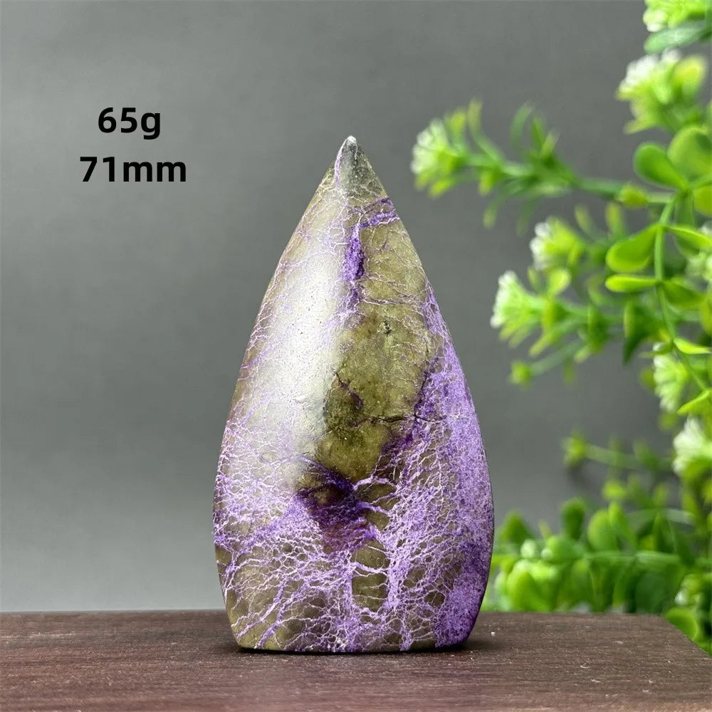 Purple Atlantis Amethyst Torch-ToShay.org