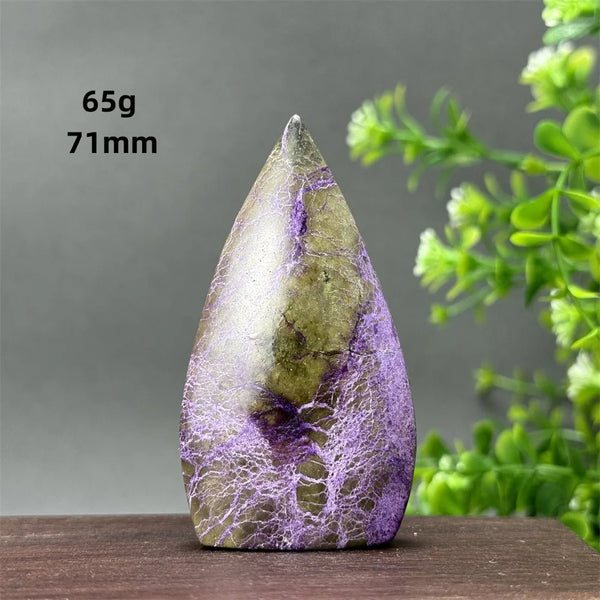 Purple Atlantis Amethyst Torch-ToShay.org