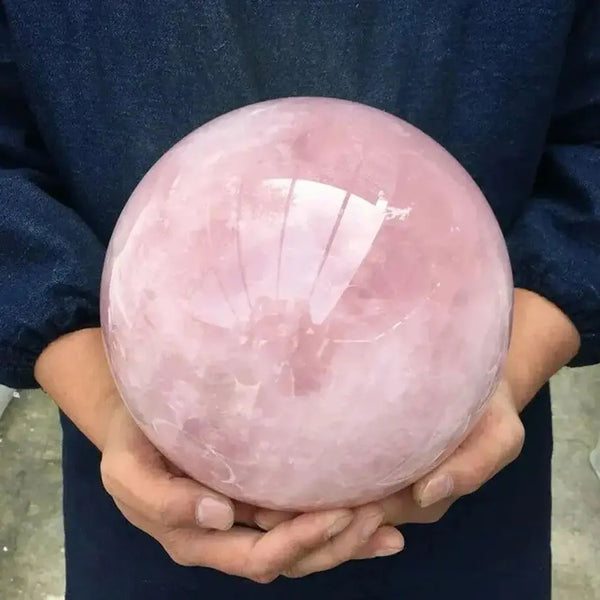 Pink Rose Quartz Ball-ToShay.org