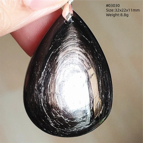 Black Hypersthene Pendant-ToShay.org