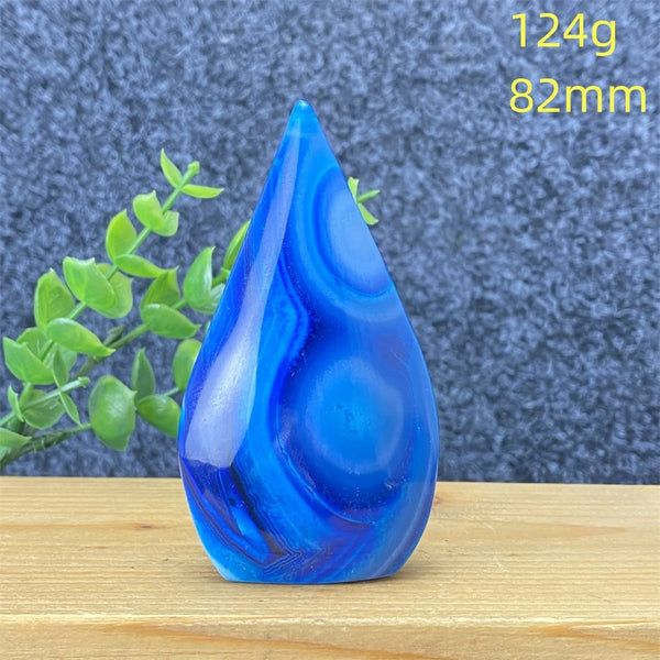 Blue Lace Agate Torch-ToShay.org
