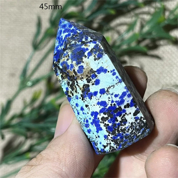 Blue Chrysocolla Point Wand-ToShay.org