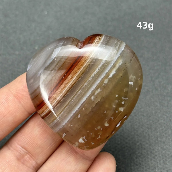 Orange Carnelian Heart-ToShay.org