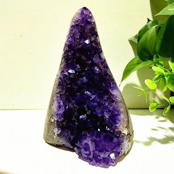 Purple Amethyst Geode Quartz-ToShay.org