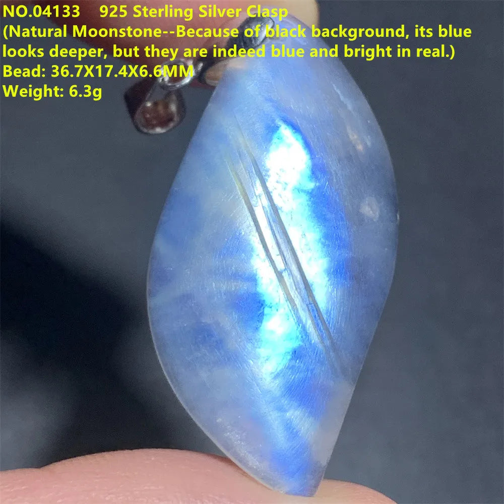 Blue Light Moonstone Pendants-ToShay.org