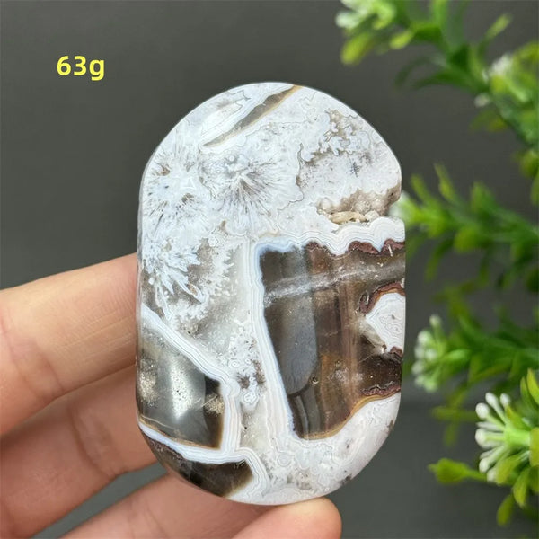 Red Agate Palm Stone-ToShay.org