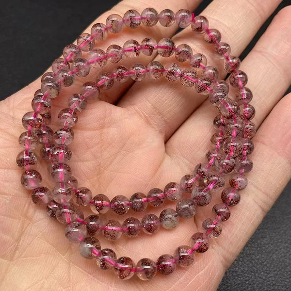 Red Super Seven Wrap Bracelet-ToShay.org