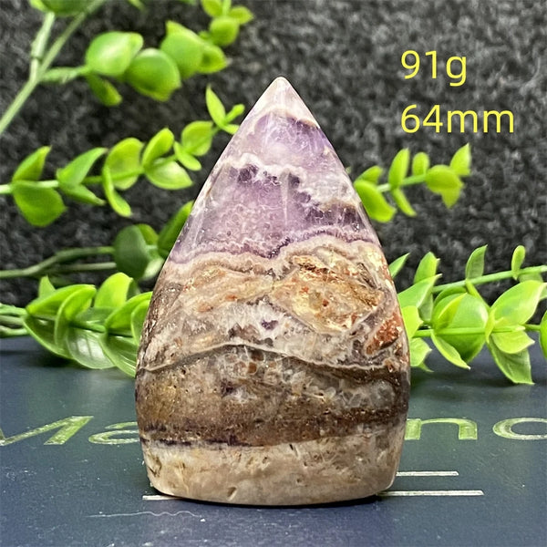 Purple Amethyst Crystal Torch-ToShay.org