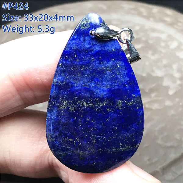 Blue Lapis Lazuli Pendant-ToShay.org