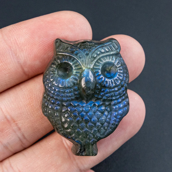 Blue Flash Labradorite Pendant-ToShay.org