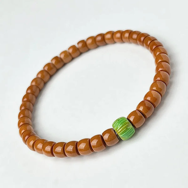 Brown Olive Seed Bracelet-ToShay.org