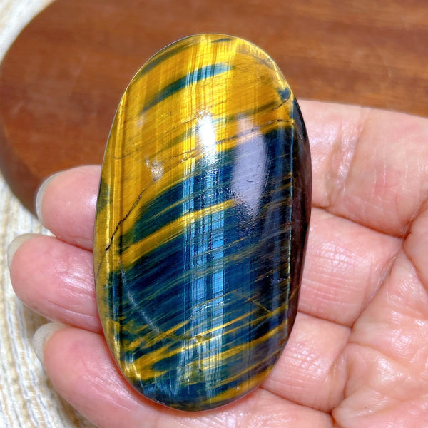 Blue Yellow Flash Tiger Eye-ToShay.org
