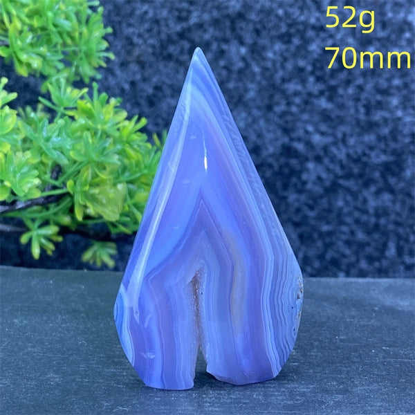 Blue Lace Agate Flame-ToShay.org