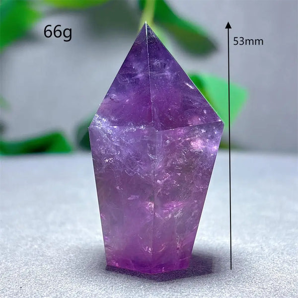 Purple Amethyst Wand Point-ToShay.org
