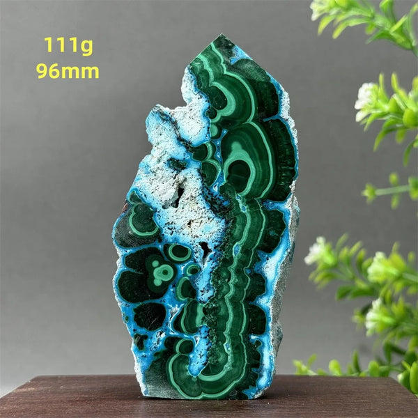 Blue Chrysocolla Tower-ToShay.org