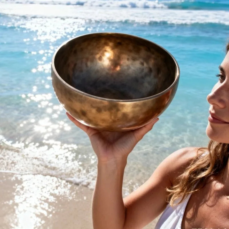 Tibetan Brass Singing Bowls-ToShay.org