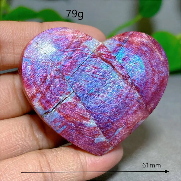 Red Moonstone Heart-ToShay.org