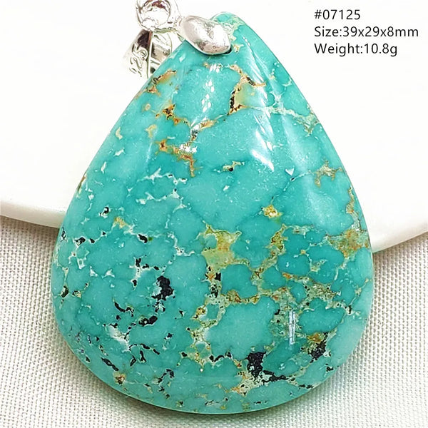 Green Turquoise Pendant-ToShay.org