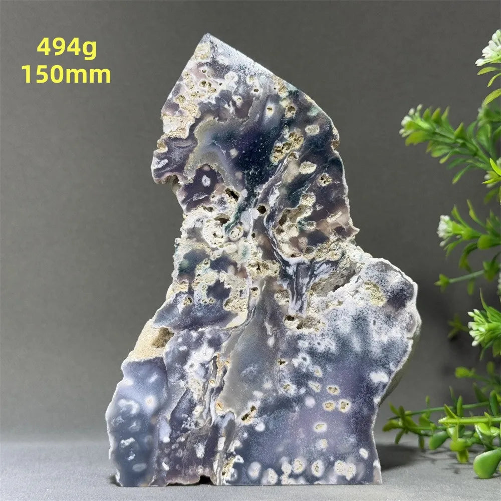 Purple Grape Agate Tower-ToShay.org