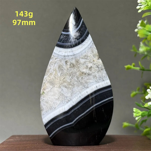 Black Agate Flame-ToShay.org