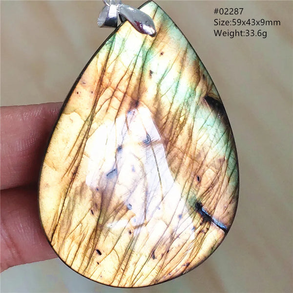 Blue Labradorite Pendant-ToShay.org