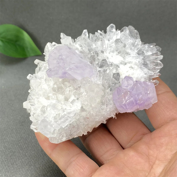 White Crystal Amethyst Quartz-ToShay.org