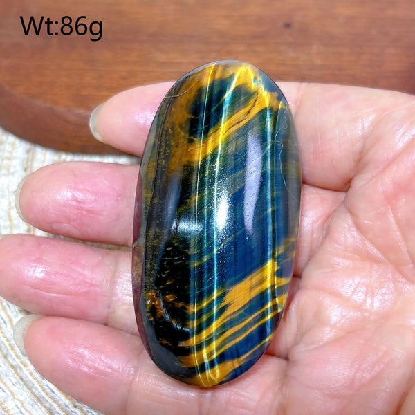 Blue Yellow Flash Tiger Eye-ToShay.org