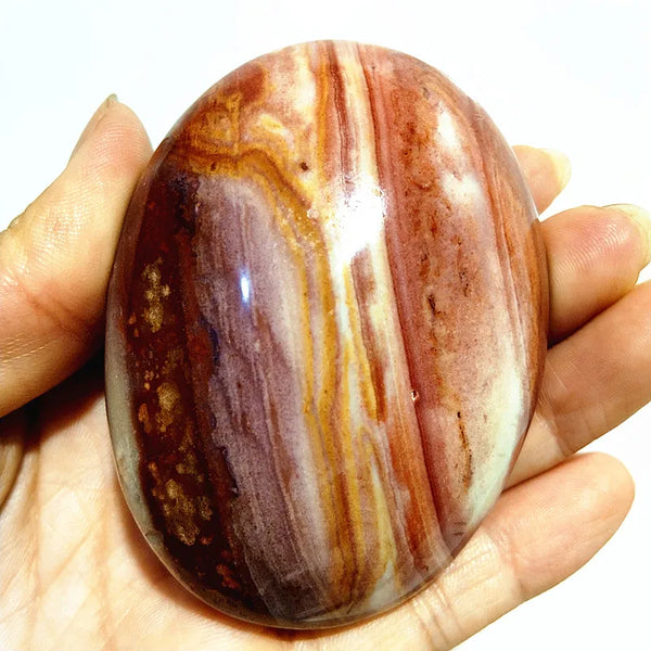Ocean Jasper Palm Stone-ToShay.org